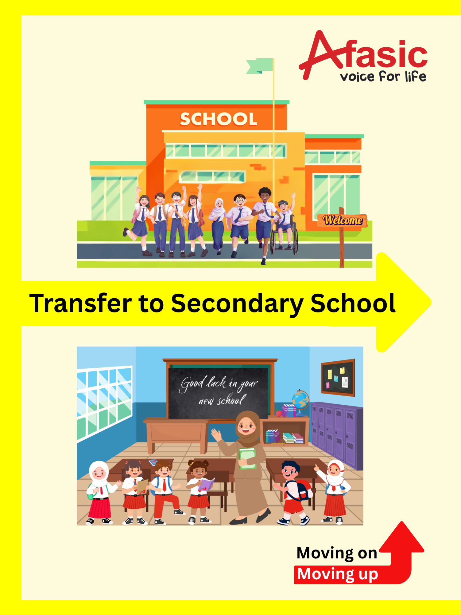 Transfer to Secondary School: Moving on Moving up